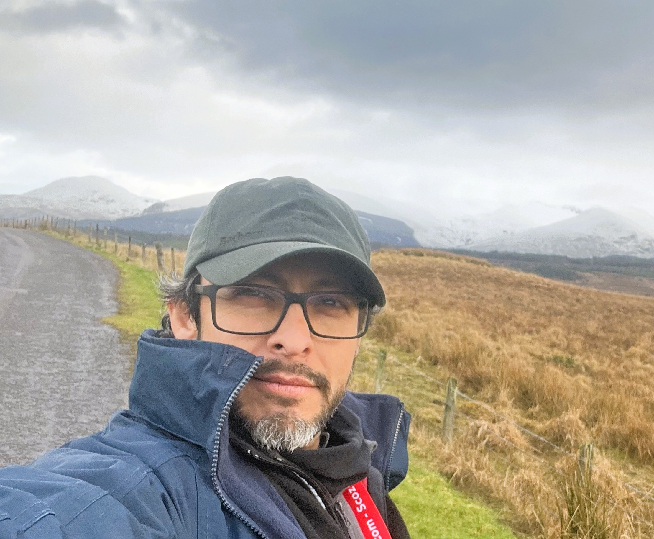 Samuel Moreno, guía local en Edinburgh